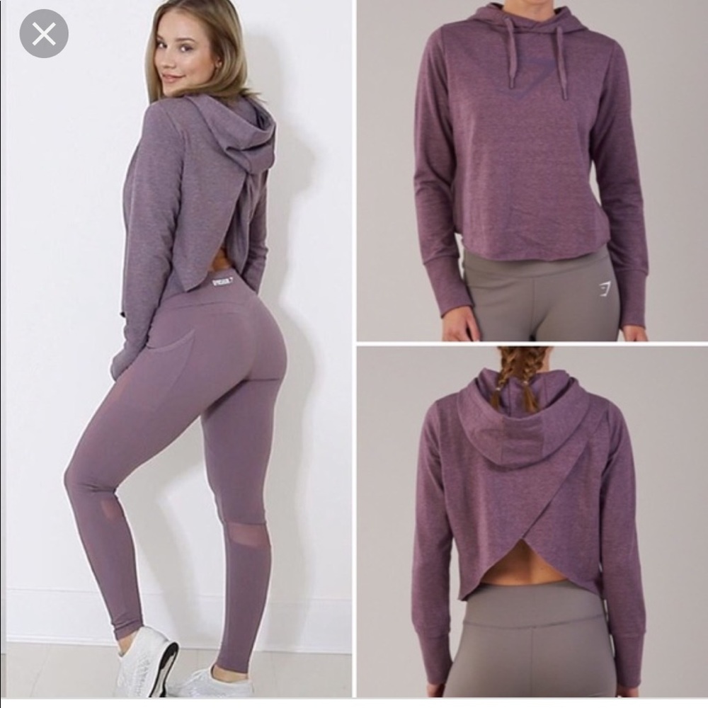 Gymshark cross back hoodie